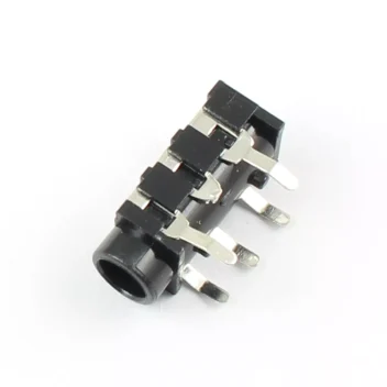 PJ313  3 pin 3.5mm აუდიო ჯეკი (7103)