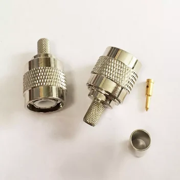 TNC-J-1.5 male inner screw inner needle connector crimping 316 RG58 5D-FB 50 feeder (9192)