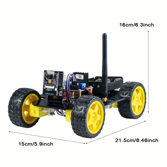 LAFVIN - ESP32 Camera 4WD Robot Car (97827) - Image 4